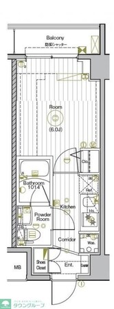 グランヴァンプレミアムイースト川口の物件間取画像